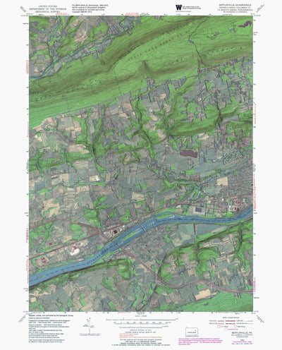 PA-MIFFLINVILLE: GeoChange 1942-2010 Preview 1
