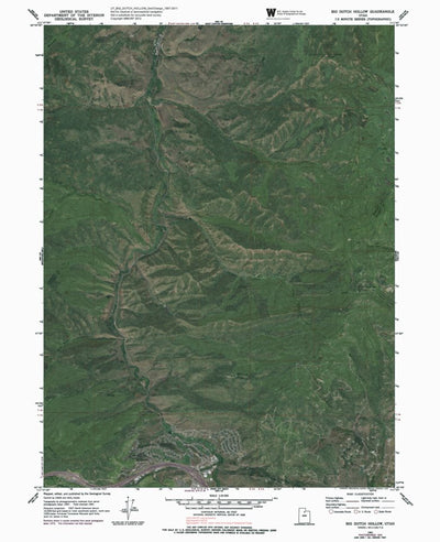 UT-BIG DUTCH HOLLOW: GeoChange 1957-2011 Preview 1