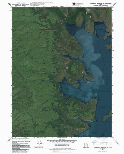 UT-STRAWBERRY RESERVOIR NW: GeoChange 1963-2011 Preview 1
