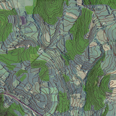 PA-LACEYVILLE: GeoChange 1942-2010 Preview 2