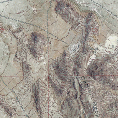 UT-CAMELS BACK RIDGE NW: GeoChange 1953-2011 Preview 3