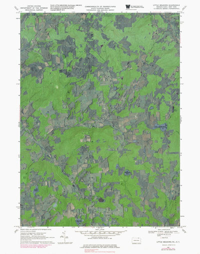 PA-NY-LITTLE MEADOWS: GeoChange 1966-2010 Preview 1