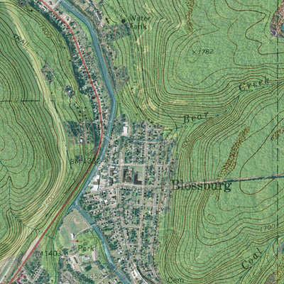 PA-BLOSSBURG: GeoChange 1969-2013 Preview 2