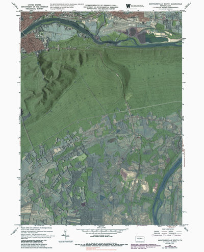 PA-MONTOURSVILLE SOUTH: GeoChange 1963-2010 Preview 1