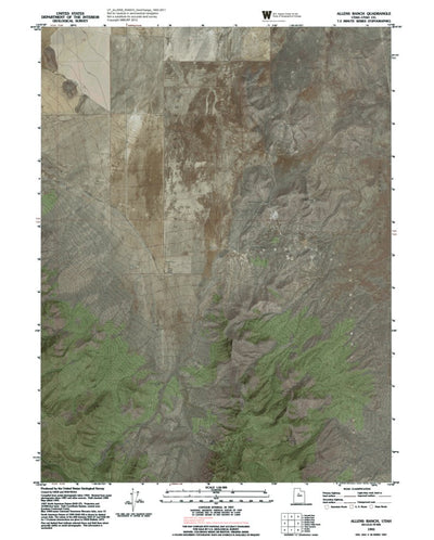 UT-ALLENS RANCH: GeoChange 1943-2011 Preview 1