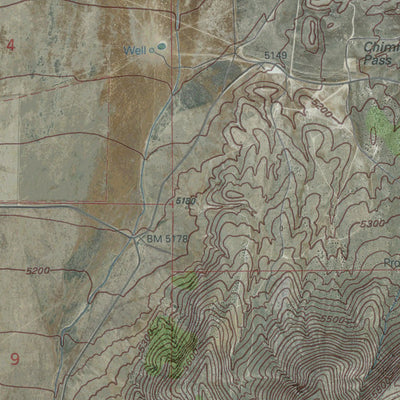 UT-ALLENS RANCH: GeoChange 1943-2011 Preview 2
