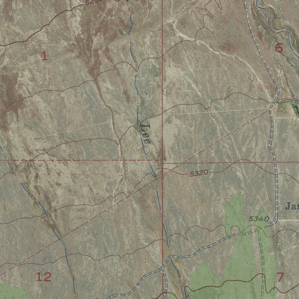UT-INDIAN PEAKS: GeoChange 1953-2011 Map by Western Michigan University ...