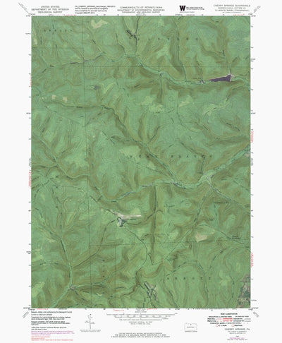 PA-CHERRY SPRINGS: GeoChange 1945-2013 Preview 1