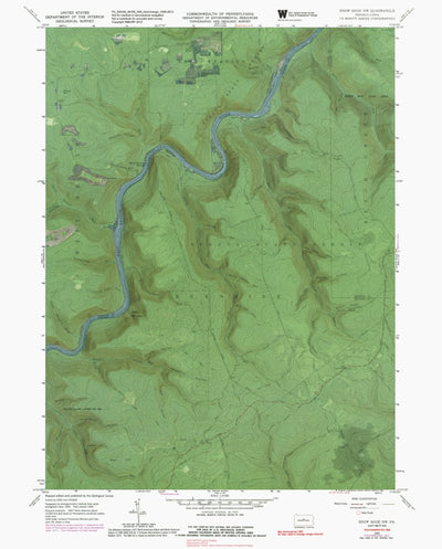 PA-SNOW SHOE NW: GeoChange 1958-2013 Preview 1