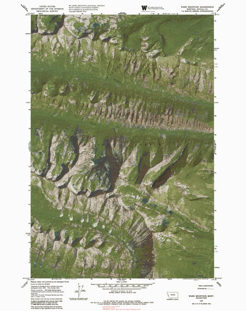 MT-WARD MOUNTAIN: GeoChange 1963-2013 Preview 1