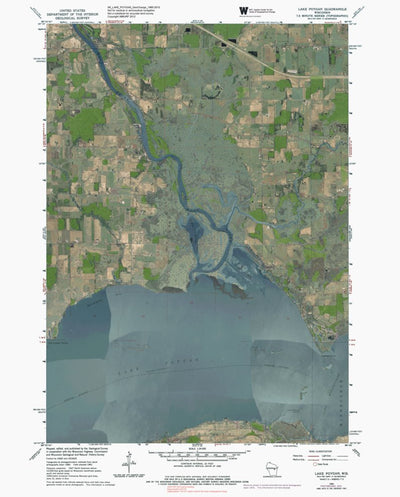 WI-LAKE POYGAN: GeoChange 1960-2010 Preview 1