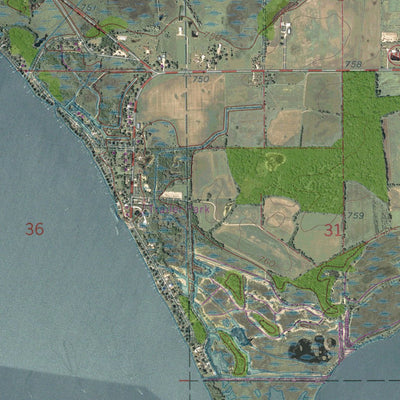 WI-LAKE POYGAN: GeoChange 1960-2010 Preview 3