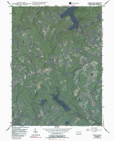 PA-HARVEYS LAKE: GeoChange 1942-2010 Preview 1