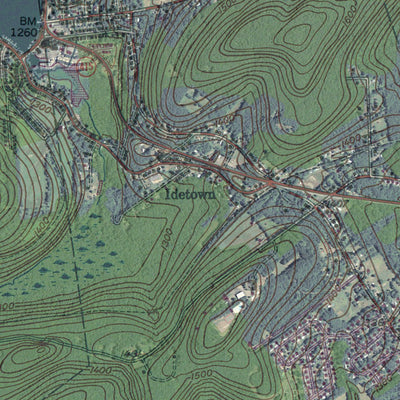 PA-HARVEYS LAKE: GeoChange 1942-2010 Preview 3