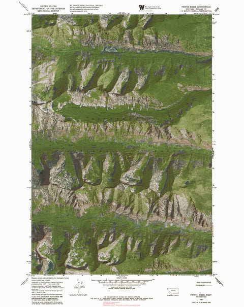 MT-PRINTZ RIDGE: GeoChange 1965-2013 Preview 1
