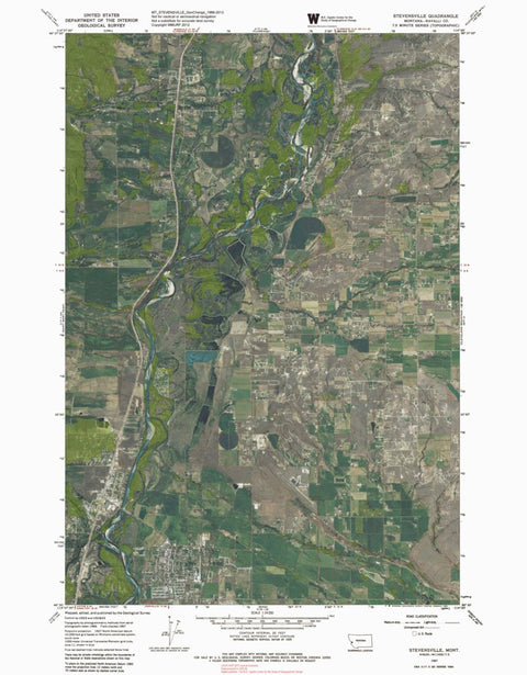 MT-STEVENSVILLE: GeoChange 1966-2013 Preview 1