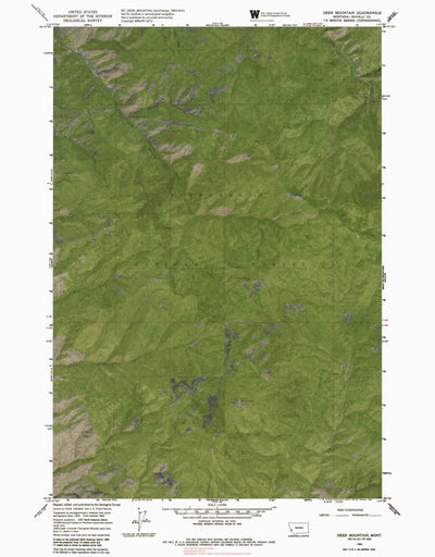 MT-DEER MOUNTAIN: GeoChange 1963-2013 Preview 1