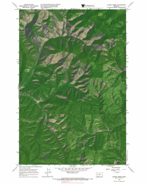 MT-LUPINE CREEK: GeoChange 1963-2013 Preview 1