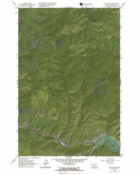 MT-CAMP CREEK: GeoChange 1963-2013 Preview 1