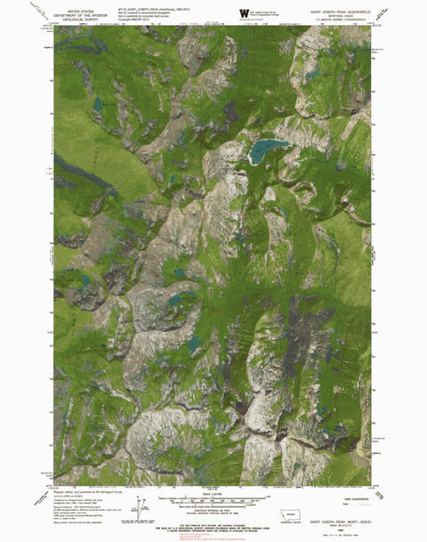 MT-ID-SAINT JOSEPH PEAK: GeoChange 1963-2013 Preview 1