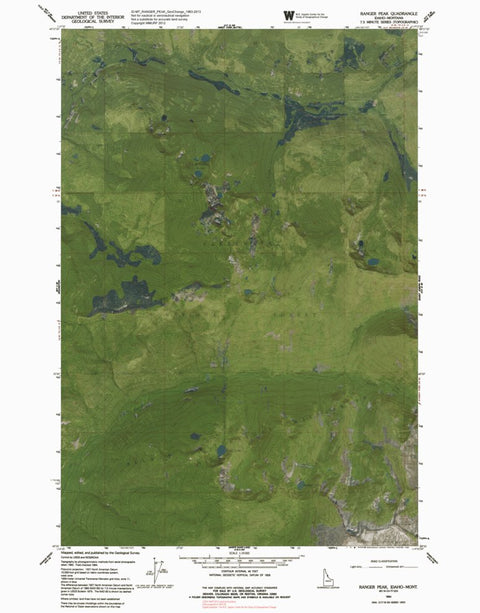 ID-MT-RANGER PEAK: GeoChange 1963-2013 Preview 1