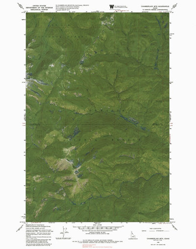 ID-CHAMBERLAIN MOUNTAIN: GeoChange 1959-2013 Preview 1