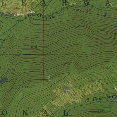 ID-CHAMBERLAIN MOUNTAIN: GeoChange 1959-2013 Preview 2