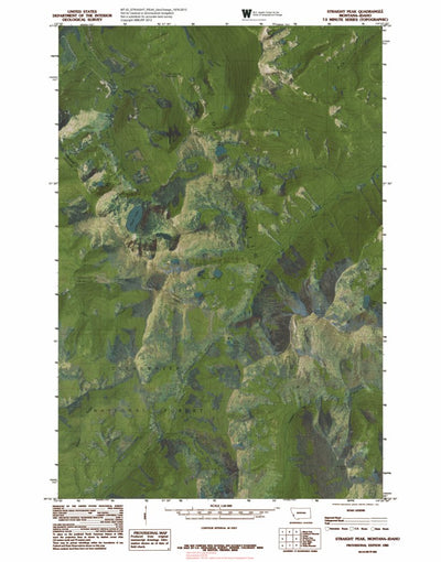 MT-ID-STRAIGHT PEAK: GeoChange 1978-2013 Preview 1