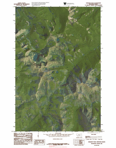 MT-ID-STRAIGHT PEAK: GeoChange 1978-2013 Preview 1