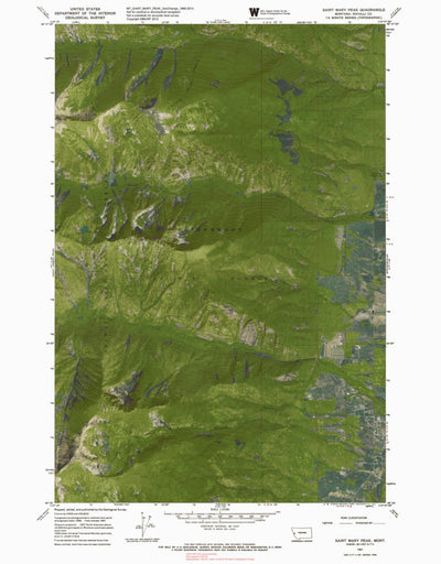 MT-SAINT MARY PEAK: GeoChange 1966-2013 Preview 1