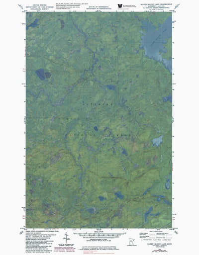 MN-SILVER ISLAND LAKE: GeoChange 1977-2010 Preview 1