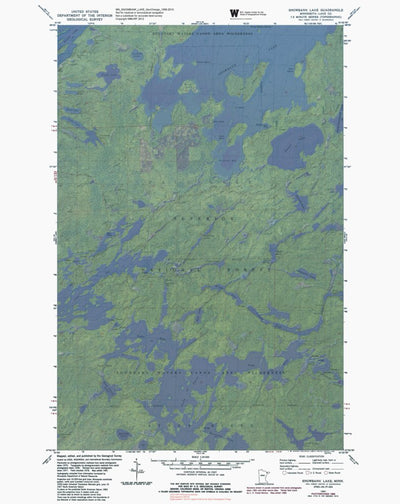 MN-SNOWBANK LAKE: GeoChange 1956-2010 Preview 1