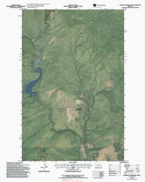 MT-HUBBART RESERVOIR: GeoChange 1964-2013 Preview 1