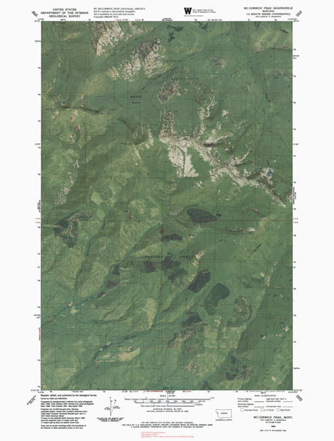 MT-MCCORMICK PEAK: GeoChange 1956-2013 Preview 1