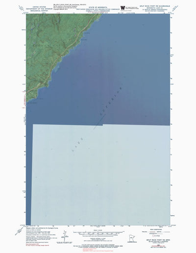 MN-SPLIT ROCK POINT NE: GeoChange 1953-2010 Preview 1