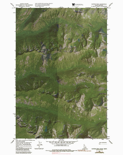 ID-MT-HUNTER PEAK: GeoChange 1964-2013 Preview 1