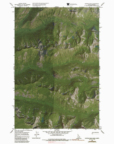 ID-MT-HUNTER PEAK: GeoChange 1964-2013 Preview 1