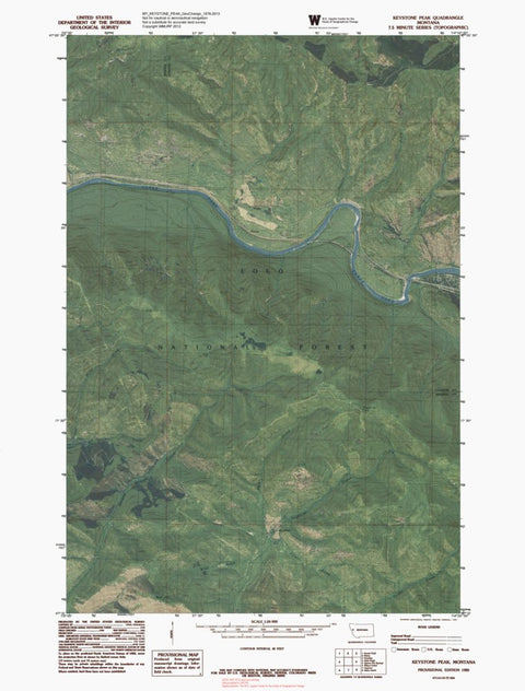 MT-KEYSTONE PEAK: GeoChange 1978-2013 Preview 1