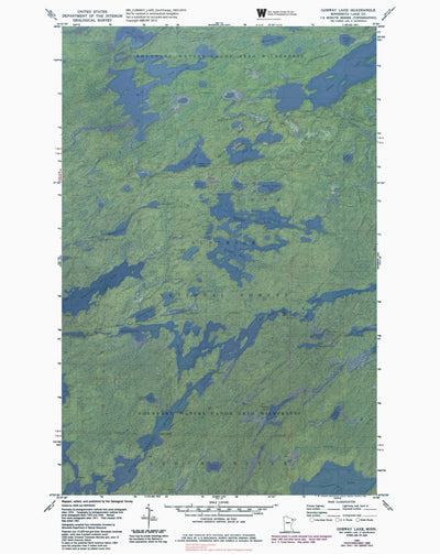 MN-OJIBWAY LAKE: GeoChange 1953-2010 Preview 1