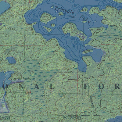 MN-OJIBWAY LAKE: GeoChange 1953-2010 Preview 2