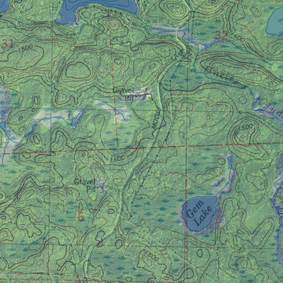 MN-OJIBWAY LAKE: GeoChange 1953-2010 Preview 3