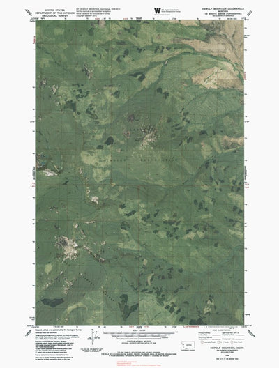 MT-HEWOLF MOUNTAIN: GeoChange 1956-2013 Preview 1