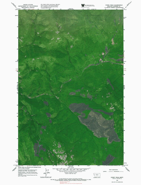 MT-CONEY PEAK: GeoChange 1964-2013 Preview 1