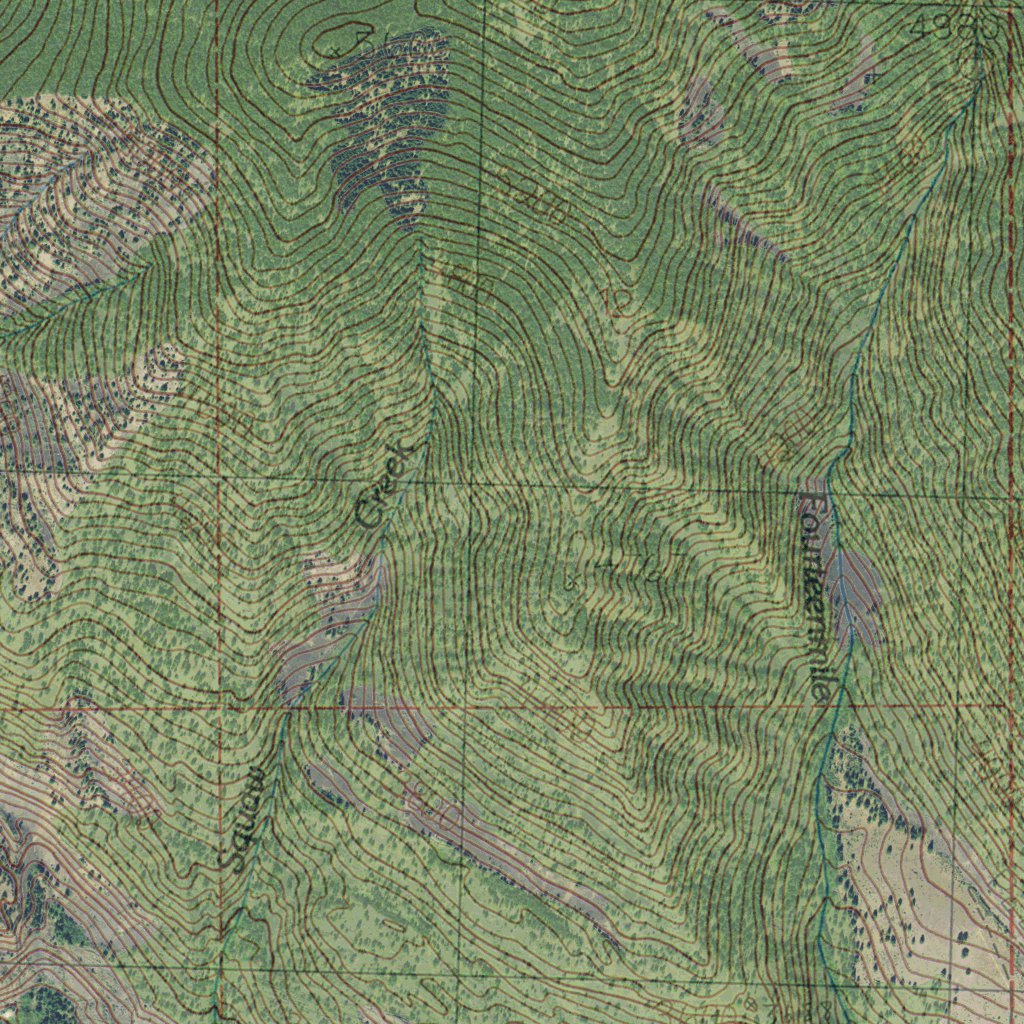 MT-QUINNS HOT SPRINGS: GeoChange 1978-2013 Map by Western Michigan ...