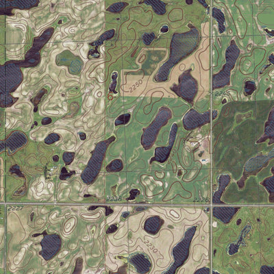 ND-RICE LAKE NW: GeoChange 1973-2012 Preview 3