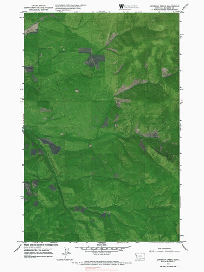 MT-LONEMAN CREEK: GeoChange 1963-2013 Preview 1