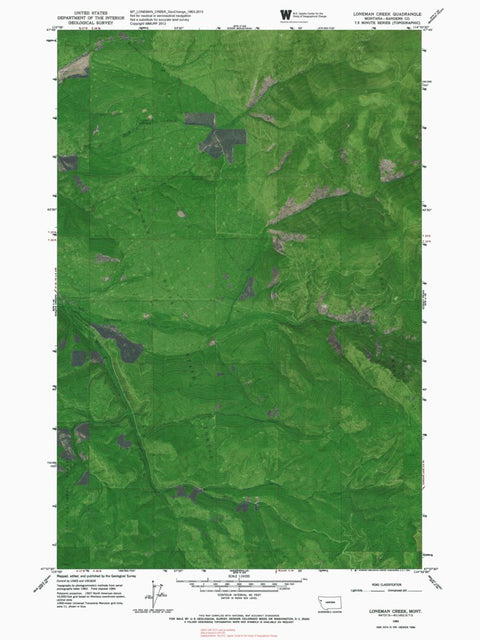 MT-LONEMAN CREEK: GeoChange 1963-2013 Preview 1