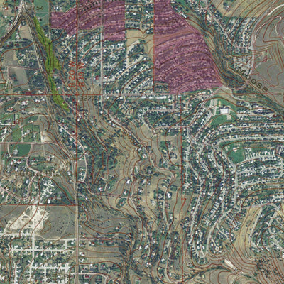 MT-SOUTHWEST MISSOULA: GeoChange 1961-2013 Preview 3