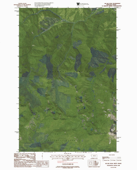 MT-ID-MCGEE PEAK: GeoChange 1980-2013 Preview 1