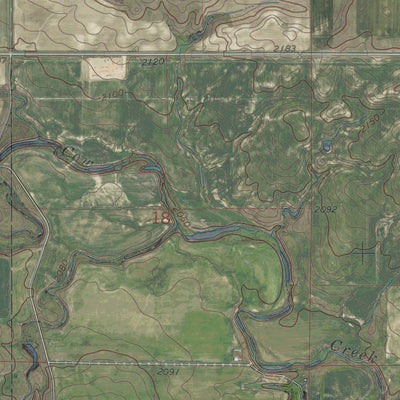 ND-OTTER TAIL CREEK: GeoChange 1973-2012 Preview 3